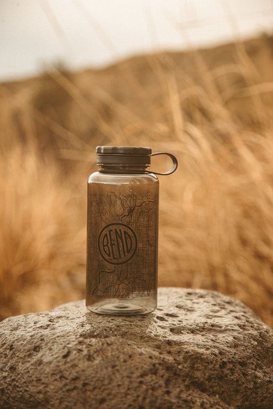 32oz Bend Oregon Topo Map Waterbottle 🎁 Holiday Hydrate Sale 🎁