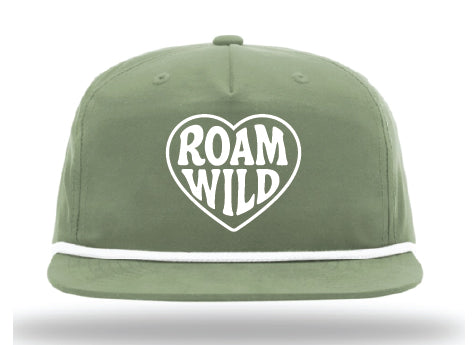 Summer Vibes | Roam Wild Heart Rope Hat