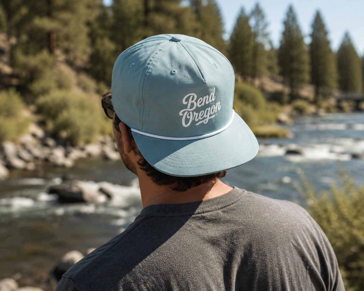 Summer Vibes | Bend Oregon Rope Hat